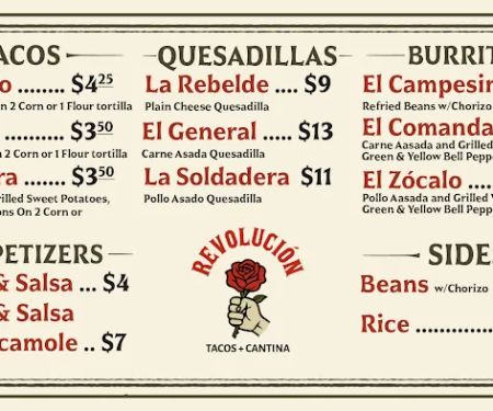 Revoluciu00f3n Tacos + Cantina