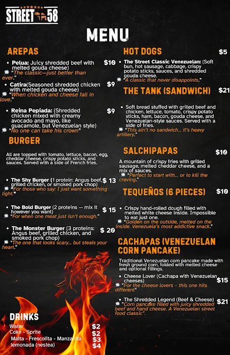 Venezuelan food Street+58 Picture 2