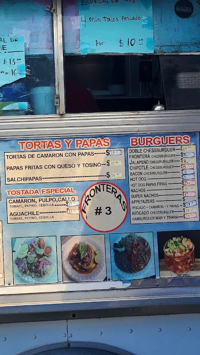 La Frontera 3 El Güero seafood hamburgers Picture 4