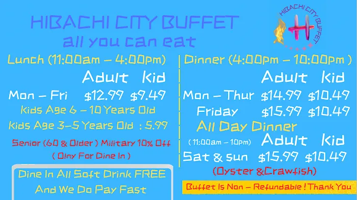 Hibachi City Buffet Picture 3