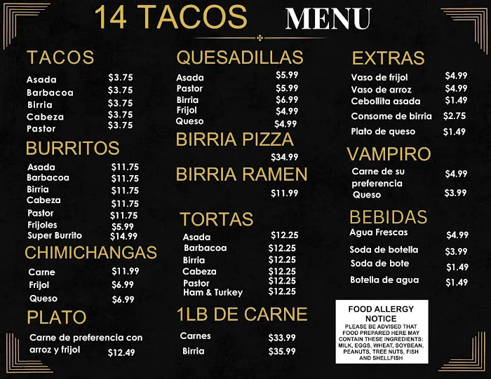 14 Tacos Picture 2