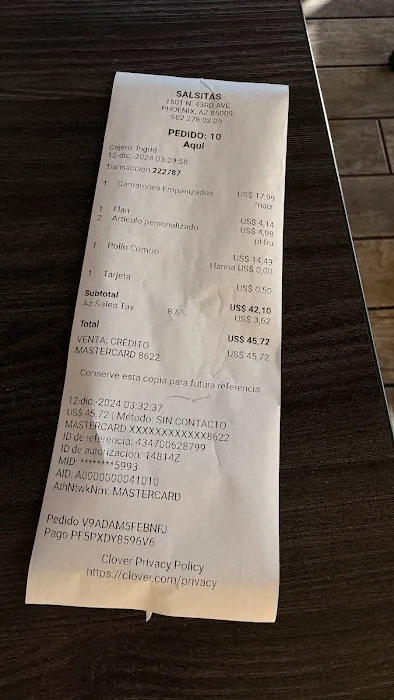 Salsitas Mexican Food Picture 4