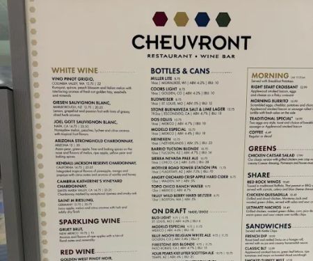 Cheuvront Restaurant And Wine Bar
