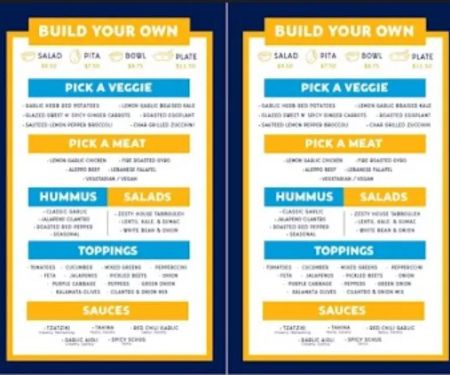 Food Truck catering mediterranean food