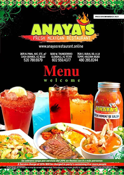 Anaya's Fresh Mexican Restaurant Picture 5
