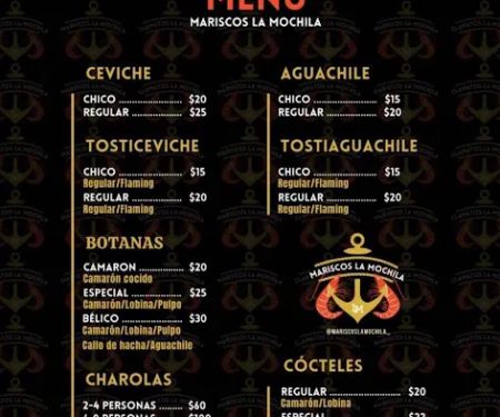Mariscos La Mochila