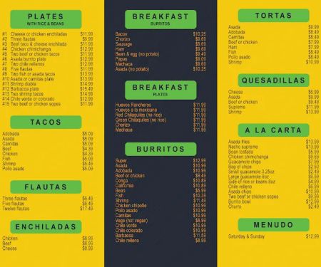 Dos Victorias Mexican Food