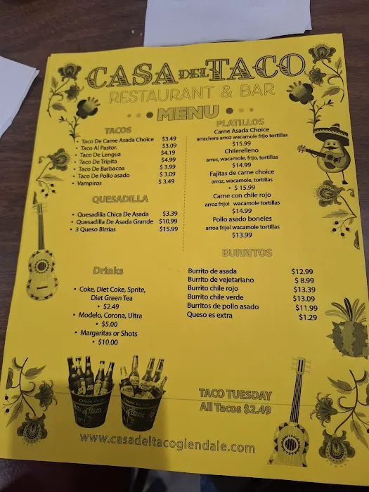 Casa Del Taco Mexican Restaurant Picture 7