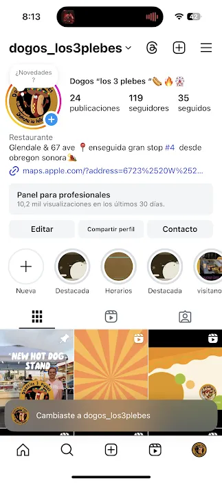 Hot dogs los 3 plebes Picture 1