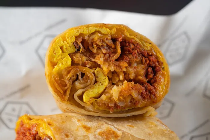 El Jefe breakfast burritos Picture 3