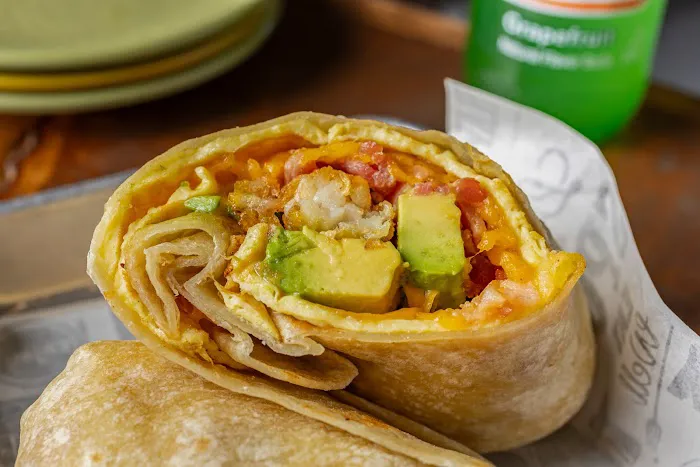 El Jefe breakfast burritos Picture 1