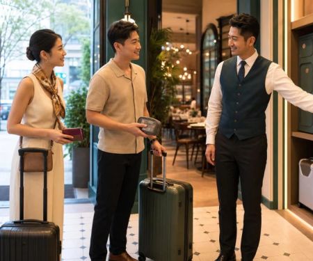 How to Dine at a Restaurant When You Have Luggage