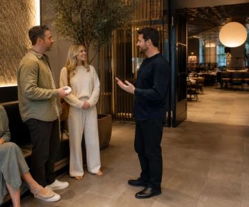 Restaurant Waiting Area: Seating, Alerts, Access, and Timing