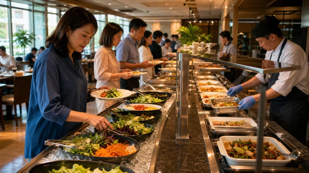 Restaurant Buffet Guide: Price, Plates, Utensils, and Timing