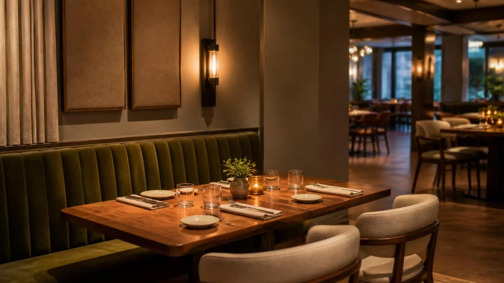Restaurant Noise Level Guide: Choose a Table for Conversation