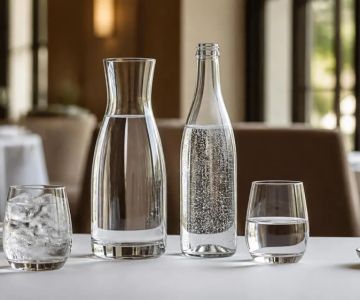 Restaurant Water Service: Tap, Bottled, Still, Sparkling, and Price