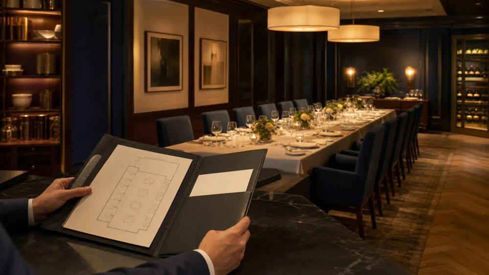 Restaurant Private Dining Room Checklist: Compare Space, Menu, and Contract