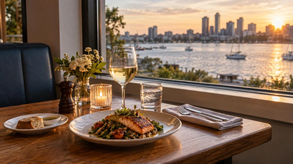 Restaurant Window Seat: Light, Temperature, and Timing