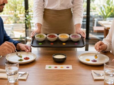 Restaurant Condiment Service: Ingredients, Portions, and Sharing
