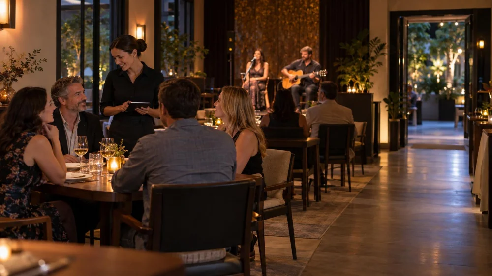 Restaurant Live Music: Seating, Sound, Fees, and Exit