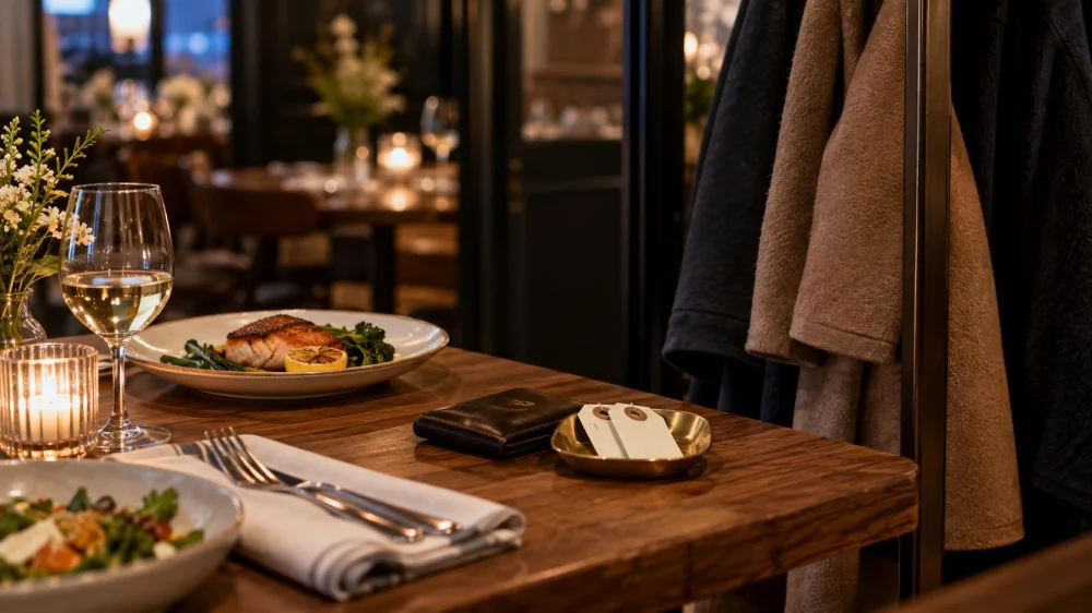 Restaurant Coat Check: Tickets, Valuables, and Closing