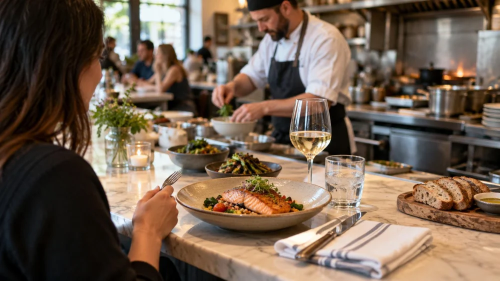 Restaurant Counter Dining: Space, Service, and Timing