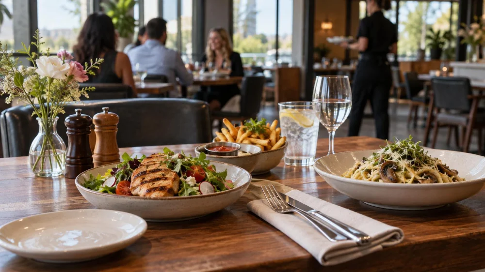 Restaurant Lunch Booking: Timing, Menu, and Party Size