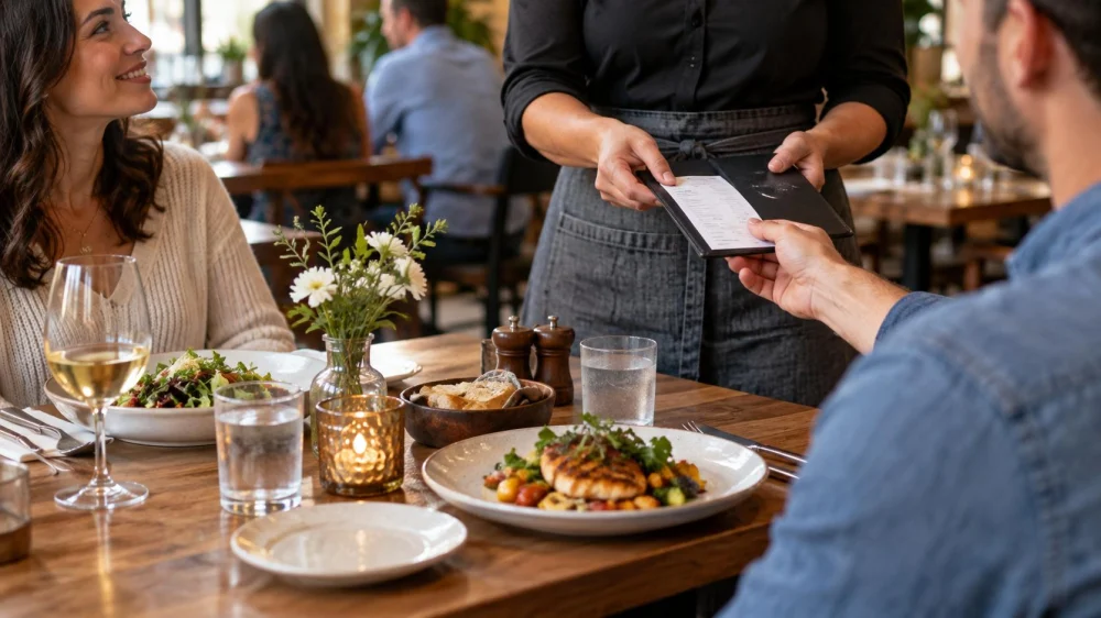 Restaurant Service Charge: Rate, Coverage, and Receipt