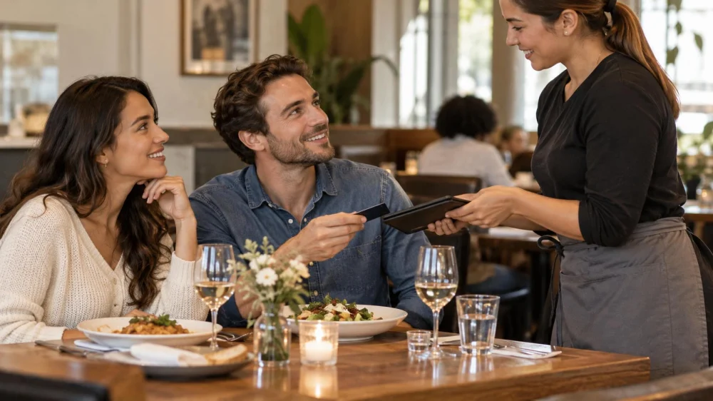 Restaurant Tipping Policy: Service, Receipt, and Questions