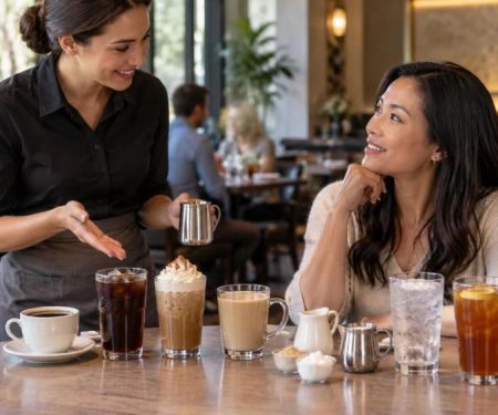 Restaurant Beverage Choice: Caffeine, Sweetness, and Size